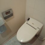 施工前：一体型トイレ　INAX　GBC-900S、DV-115A