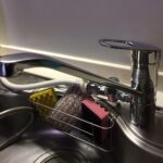 施工後：キッチン水栓