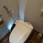 既存のTOTOトイレタンクSH233BA(SC1)取り外し