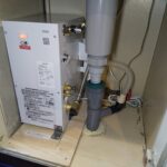 TOTO 湯ぽっとRESK06A1R、カクダイ配管取付