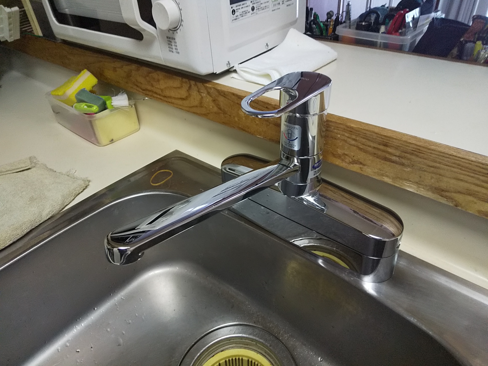 キッチン水栓の水漏れ交換｜施工事例（埼玉県）