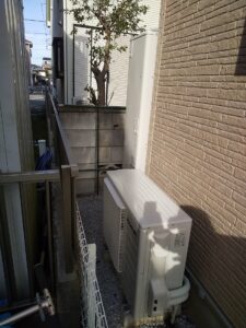 パナソニック XHE-H37LQS・HE-TQWLWを設置したエコキュート交換後の写真