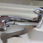 さいたま市南区の台所水栓交換前のTOTO水栓