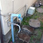 さいたま市西区で給湯器を撤去した後の設置場所