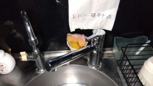 文京区本郷で交換したTOTO TKS05301Jキッチン水栓